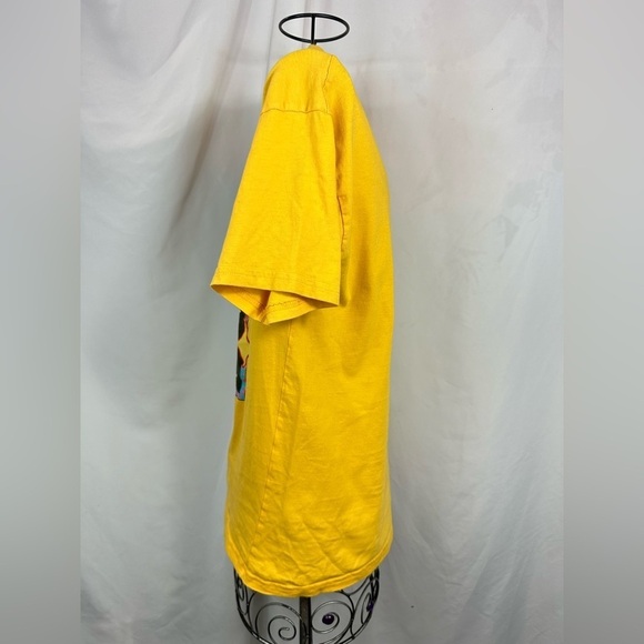 Trip City yellow graphic skeleton tee size M - Picture 6 of 9